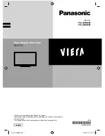 Panasonic Viera TH-L32EM5Z Operating Instructions Manual preview