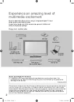 Preview for 2 page of Panasonic VIERA TH-L32U20A Operating Instructions Manual