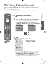 Preview for 19 page of Panasonic VIERA TH-L32U20A Operating Instructions Manual