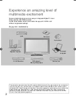 Preview for 2 page of Panasonic Viera TH-L32U20Z Operating Instructions Manual