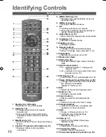 Preview for 10 page of Panasonic Viera TH-L32U20Z Operating Instructions Manual