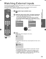 Preview for 19 page of Panasonic Viera TH-L32U20Z Operating Instructions Manual