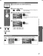 Preview for 37 page of Panasonic Viera TH-L32U20Z Operating Instructions Manual