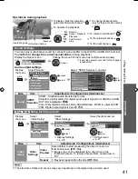 Preview for 41 page of Panasonic Viera TH-L32U20Z Operating Instructions Manual