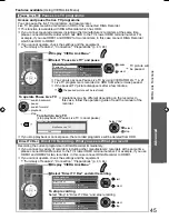 Preview for 45 page of Panasonic Viera TH-L32U20Z Operating Instructions Manual