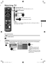 Предварительный просмотр 15 страницы Panasonic VIERA TH-L32U30M Operating Instructions Manual