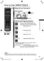 Предварительный просмотр 21 страницы Panasonic VIERA TH-L32U30M Operating Instructions Manual