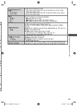 Предварительный просмотр 27 страницы Panasonic VIERA TH-L32U30M Operating Instructions Manual