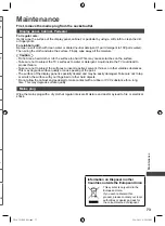 Preview for 73 page of Panasonic Viera TH-L32U30Z Operating Instructions Manual