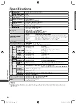 Preview for 74 page of Panasonic Viera TH-L32U30Z Operating Instructions Manual