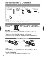 Preview for 6 page of Panasonic Viera TH-L32X15M Operating Instructions Manual