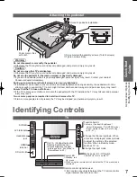 Preview for 7 page of Panasonic Viera TH-L32X15M Operating Instructions Manual