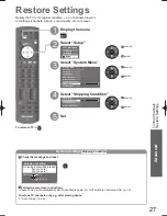 Preview for 27 page of Panasonic Viera TH-L32X15M Operating Instructions Manual