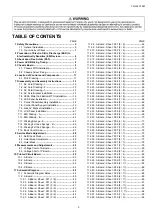 Preview for 3 page of Panasonic Viera TH-L32X15M Service Manual