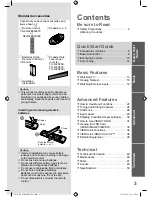 Preview for 3 page of Panasonic Viera TH-L32X20K Operating Instructions Manual