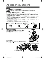 Preview for 6 page of Panasonic Viera TH-L32X20K Operating Instructions Manual