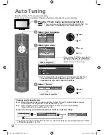 Preview for 12 page of Panasonic Viera TH-L32X20K Operating Instructions Manual