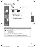 Preview for 13 page of Panasonic Viera TH-L32X20K Operating Instructions Manual