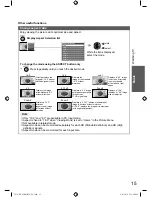 Preview for 15 page of Panasonic Viera TH-L32X20K Operating Instructions Manual