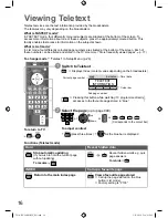 Preview for 16 page of Panasonic Viera TH-L32X20K Operating Instructions Manual