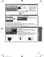 Preview for 27 page of Panasonic Viera TH-L32X20K Operating Instructions Manual