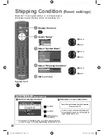 Preview for 30 page of Panasonic Viera TH-L32X20K Operating Instructions Manual