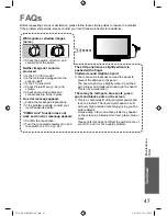 Preview for 47 page of Panasonic Viera TH-L32X20K Operating Instructions Manual