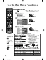 Preview for 22 page of Panasonic VIERA TH-L32X25A Operating Instructions Manual