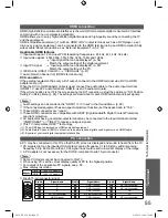 Preview for 55 page of Panasonic VIERA TH-L32X25A Operating Instructions Manual