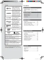 Preview for 3 page of Panasonic VIERA TH-L32X30A Operating Instructions Manual