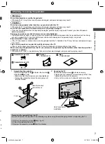 Предварительный просмотр 7 страницы Panasonic Viera TH-L32X50A Operating Instructions Manual