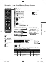 Предварительный просмотр 23 страницы Panasonic Viera TH-L32X50A Operating Instructions Manual