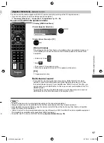 Предварительный просмотр 57 страницы Panasonic Viera TH-L32X50A Operating Instructions Manual