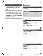 Предварительный просмотр 3 страницы Panasonic Viera TH-L32X50M Operating Instructions Manual