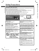 Предварительный просмотр 4 страницы Panasonic Viera TH-L32X50M Operating Instructions Manual