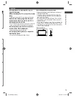 Предварительный просмотр 5 страницы Panasonic Viera TH-L32X50M Operating Instructions Manual