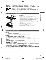 Предварительный просмотр 7 страницы Panasonic Viera TH-L32X50M Operating Instructions Manual