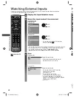 Предварительный просмотр 22 страницы Panasonic Viera TH-L32X50M Operating Instructions Manual