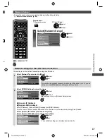 Предварительный просмотр 47 страницы Panasonic Viera TH-L32X50M Operating Instructions Manual