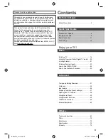 Preview for 3 page of Panasonic Viera TH-L32X50Z Operating Instructions Manual