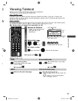 Preview for 21 page of Panasonic Viera TH-L32X50Z Operating Instructions Manual