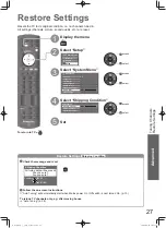 Preview for 27 page of Panasonic Viera TH-L37G10K Operating Instructions Manual