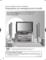 Preview for 2 page of Panasonic Viera TH-L37V10A Operating Instructions Manual