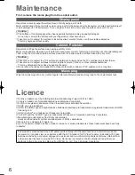 Preview for 6 page of Panasonic Viera TH-L37V10A Operating Instructions Manual