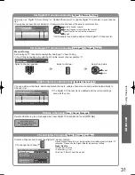 Preview for 31 page of Panasonic Viera TH-L37V10A Operating Instructions Manual