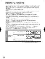 Preview for 34 page of Panasonic Viera TH-L37V10A Operating Instructions Manual