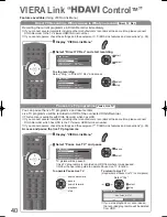 Preview for 40 page of Panasonic Viera TH-L37V10A Operating Instructions Manual