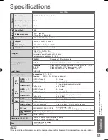 Preview for 51 page of Panasonic Viera TH-L37V10A Operating Instructions Manual