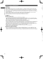 Preview for 6 page of Panasonic Viera TH-L42DT50Z Operating Instructions Manual