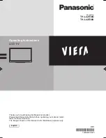 Preview for 1 page of Panasonic Viera TH-L42E30G Operating Instructions Manual